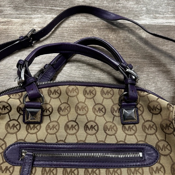 Michael Kors Calista Large Satchel Purse - Picture 2 of 8